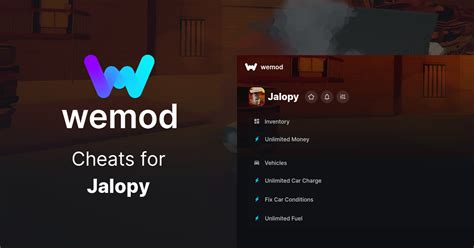 jemboy cheat|Jalopy Cheats & Trainers for PC .